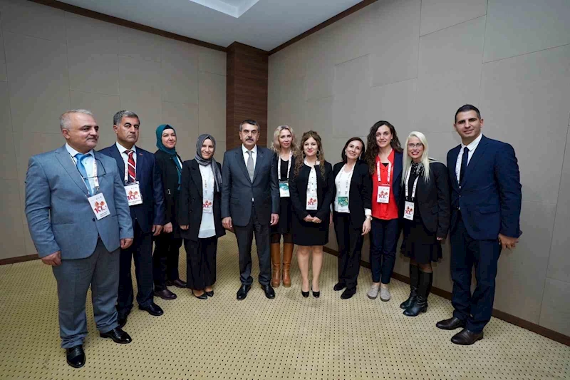 Milli Eğitim Bakanı Tekin, 81 ilden gelen öğretmenlerle buluştu

