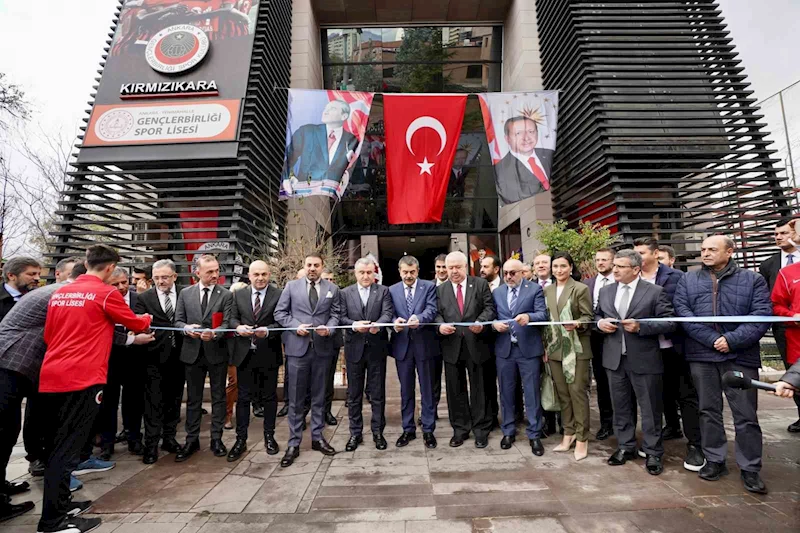 Gençlerbirliği Spor Lisesi’nin açılışı Ankara’da gerçekleştirildi
