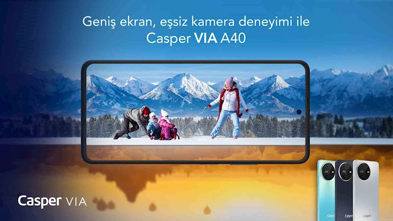 Casper VIA A40 satışa çıktı
