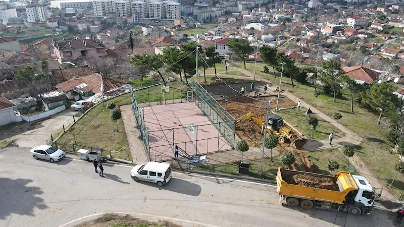 Ertuğrulgazi Süleyman Şah Parkı Yenileniyor