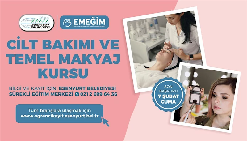 Cilt Bakımı ve Temel Makyaj Kursu