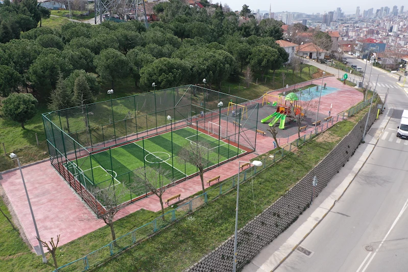 Çınardere Kayalı Tepe Parkı Yenilendi