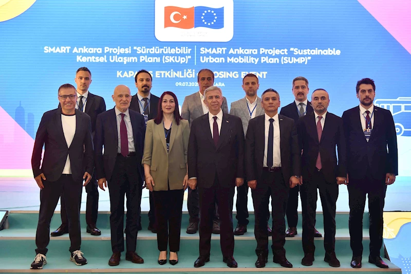 “SÜRDÜRÜLEBİLİR KENTSEL ULAŞIM PLANI (SKUP)” SMART ANKARA, KAPANIŞ ETKİNLİĞİ GERÇEKLEŞTİRİLDİ