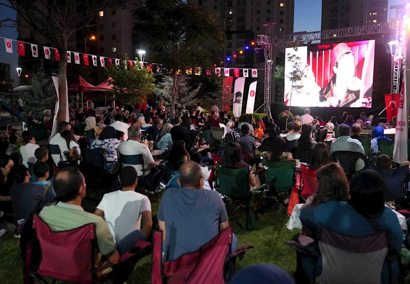 Keçiören’de yaz akşamları Yeşilçam’la şenleniyor